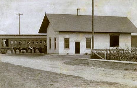 Luther MI depot